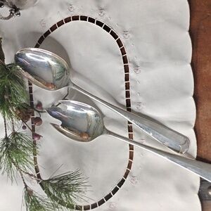 Elegant Silver Serving Utensils